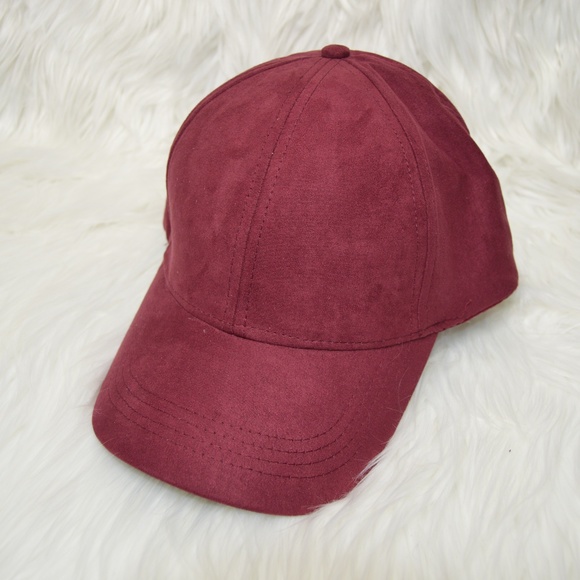 WILA Accessories - ♠️WILA Suede Baseball Cap